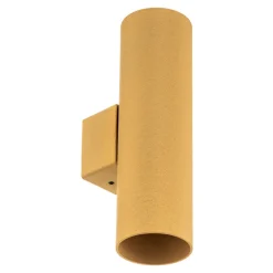 Væglampe Marion, 2 lyskilder, guldfarvet