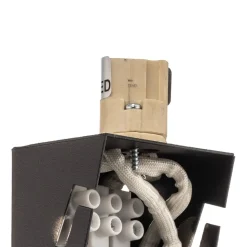 Væglampe Minimal i egetræ