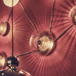 Væglampe New Wave Optic XL, klar, eyeball, stikprop