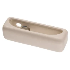 Væglampe Noris op/ned i hvid keramik