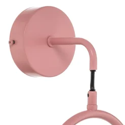 Væglampe Samba, 1 lyskilde, pink/hvid