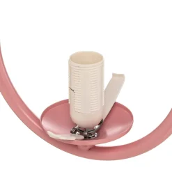 Væglampe Samba, 1 lyskilde, pink/hvid