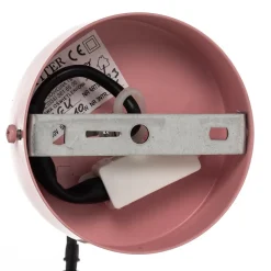 Væglampe Samba, 1 lyskilde, pink/hvid