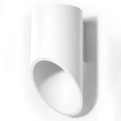 Væglampe Saturn 20, op/ned, hvid