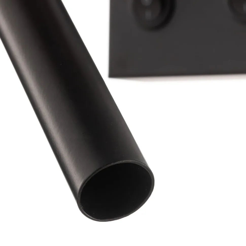 Væglampe Soho cylindrisk læselampe sort/guld