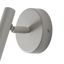 Væglampe Sopel, taupe, 1 lyskilde, stål, G9, højde 15 cm