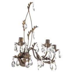 Væglampe Teresa som lysekrone, 3 lyskilder