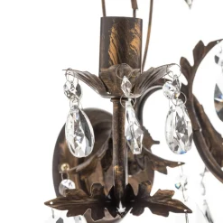 Væglampe Teresa som lysekrone, 3 lyskilder