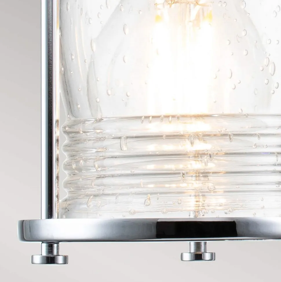 Væglampe til badeværelse Ashland Bay, 4-lys, krom