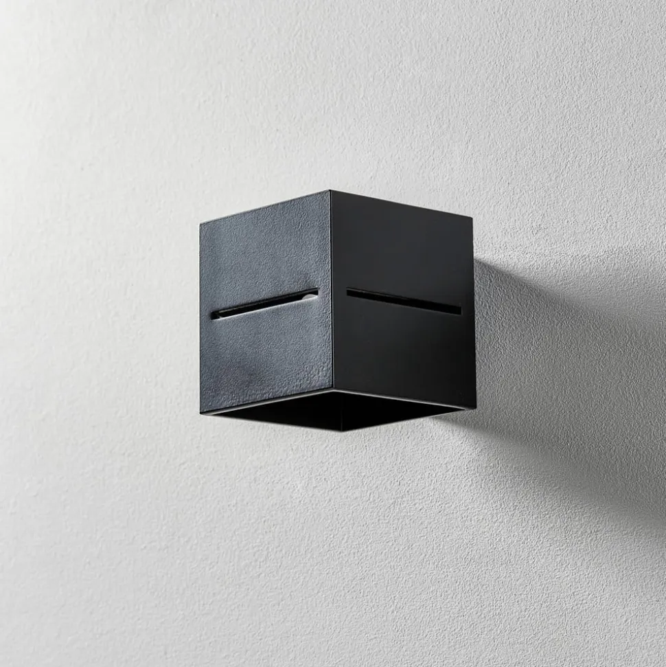 Væglampe Top up/down, sort krop