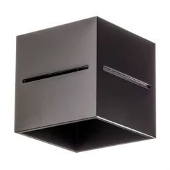 Væglampe Top up/down, sort krop