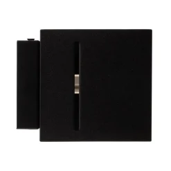 Væglampe Topic op/ned i aluminium, sort