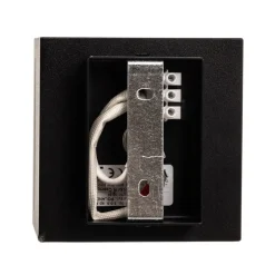 Væglampe Topic op/ned i aluminium, sort