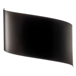 Væglampe Vero i lakeret stål, sort