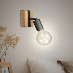 Væglampe Wood Basic, 1 lyskilde