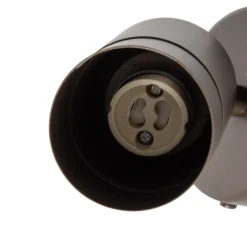 Vægspot Link, titan-guldfarvet, bredde 8 cm, stål