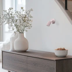 Vægspot Livia, lyserød, 13 cm, metal, justerbar, GU10