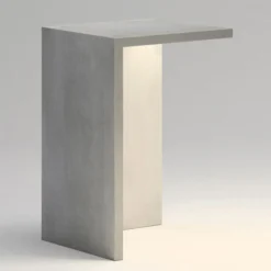 Vibia Empty 4130 udendørslampe, beton, 70 cm