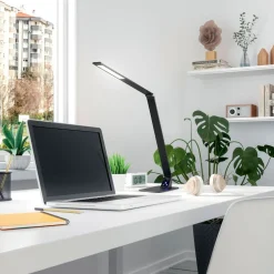 Wasp LED-bordlampe, med berøringsdæmper, sort