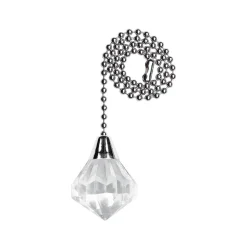 Westinghouse akryl diamant trækkæde i krom