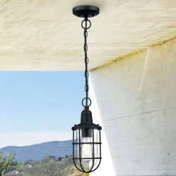 Westinghouse Crestview udendørs hængelampe, bur