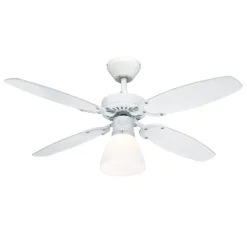 Westinghouse Halley Ventilator vinge hvid/bøg