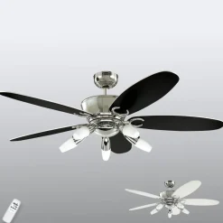 Westinghouse loftventilator med lys Arius, fjernbetjening