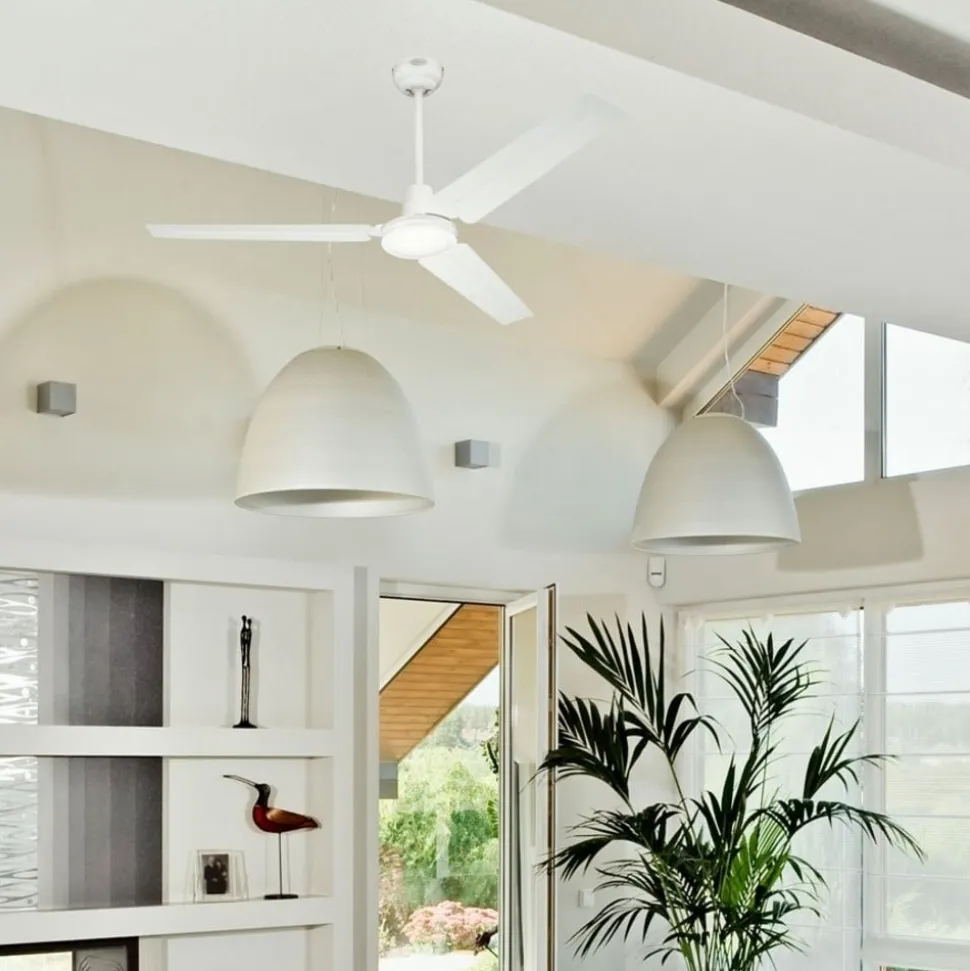 Westinghouse loftventilator Industrial hvid lydløs Ø 142 cm