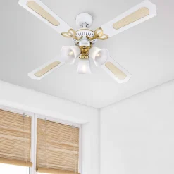 Westinghouse Princess Trio ventilator hvid 105 cm