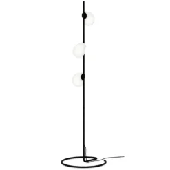 WEVER & DUCRÉ Dro 1.0 Comp gulvlampe sort og hvid