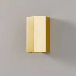 WEVER & DUCRÉ Hexo mini 1.0 Væglampe 11,5 cm guld