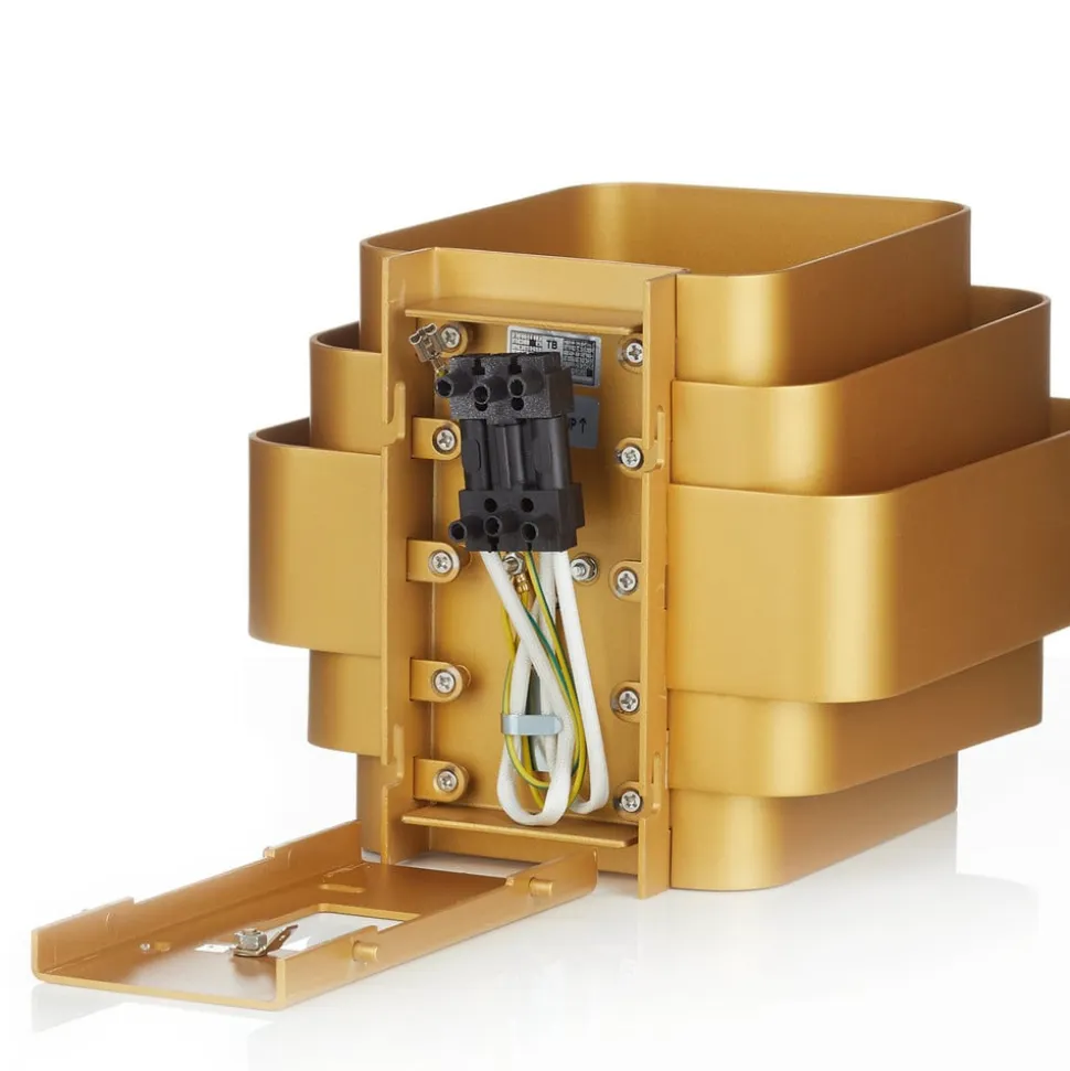 WEVER & DUCRÉ J.J.W. 02 Væglampe 18,8 cm guld