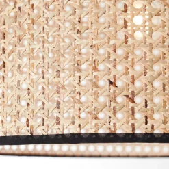 Wiley buet gulvlampe med rattan