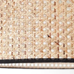 Wiley buet gulvlampe med rattan