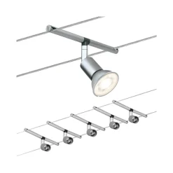 Wiresystem Spice Salt i mat krom, 5'er sæt, 10m