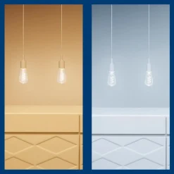 WiZ ST64 LED-filamentpære WiFi E27 6,3 W RGBW