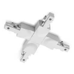 X-connector DUOline 2-fase skinne, hvid mat