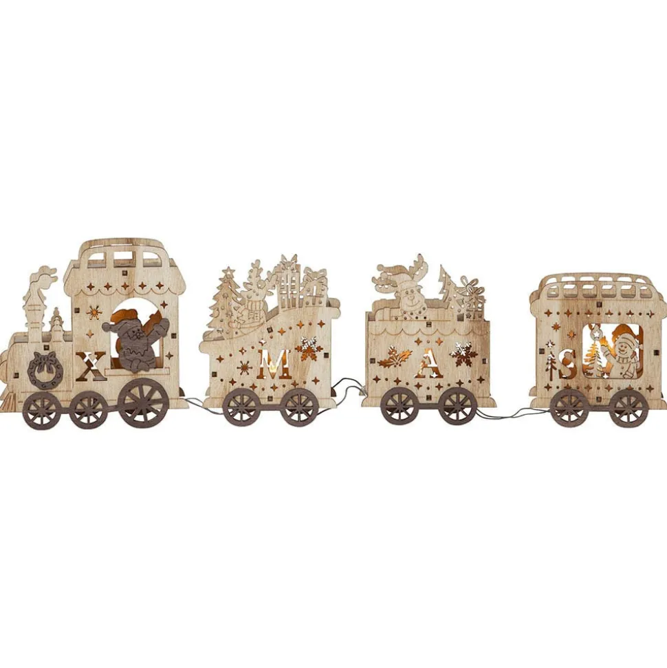 Yuletide LED-dekorationslampe som juletog