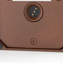 Zafferano Poldina LED-bordlampe med genopladeligt batteri, mat, brun