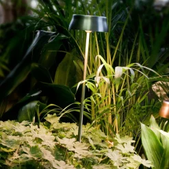 Zafferano Sister Light batterilampe med jordspyd, grøn