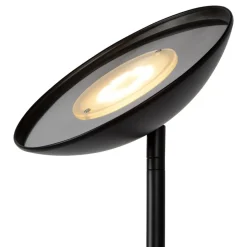 Zenith LED-uplight med LED-læselampe, sort