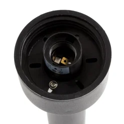 Zico pullertlampe af aluminium, sort